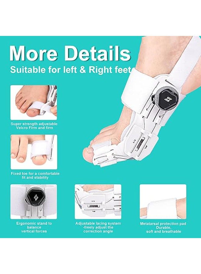 general Bunions for men and women for the big toe, adjustable bunion straightener with knob correction foot support, non-slip silicone pad - Image 3