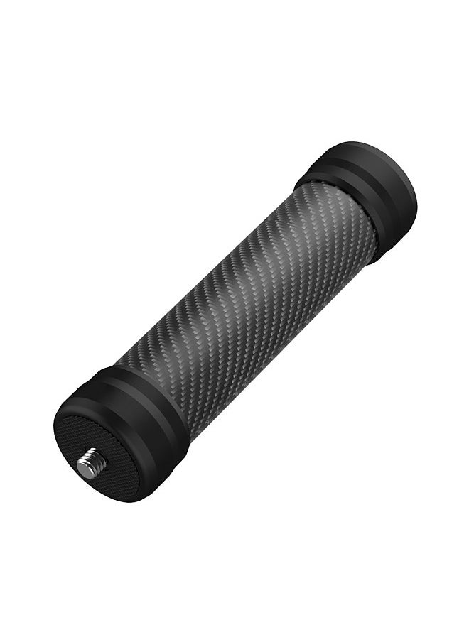 Generic Universal Cabron Fiber Extension Rod 12cm with Universal 1/4 Screw for Camera Gimbal Stabilizer Phone Clamp Holder  - Image 1