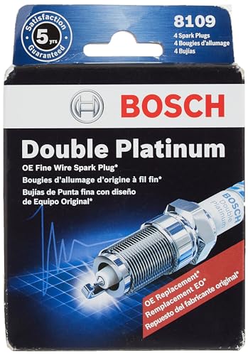 BOSCH 8109 OE Fine Wire Double Platinum Spark Plug Single - Image 1