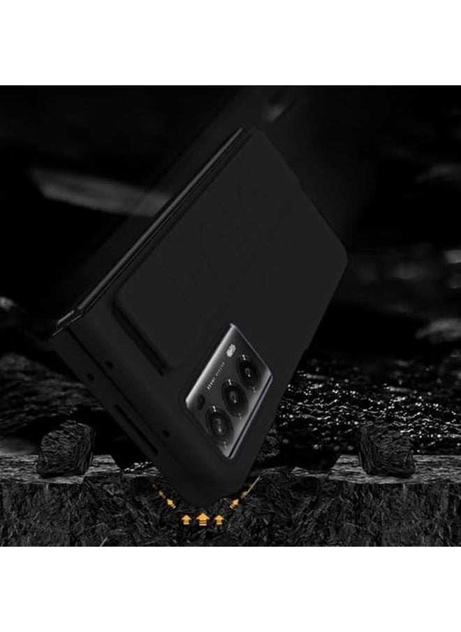 erorex - Compatible With Honor Magic V2 Rsr Silicone Grip Stand Case Full Body Protection Phone Case With Finger Strap Handheld Design Hard Shockproof Pc Case Magic V2 Rsr - Image 1
