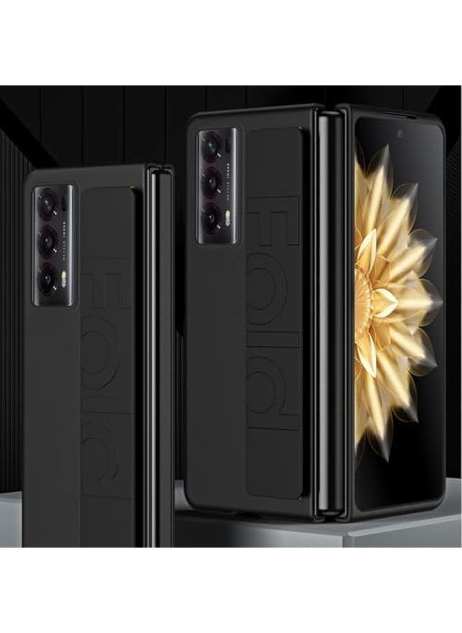 erorex - Compatible With Honor Magic V2 Rsr Silicone Grip Stand Case Full Body Protection Phone Case With Finger Strap Handheld Design Hard Shockproof Pc Case Magic V2 Rsr - Image 1