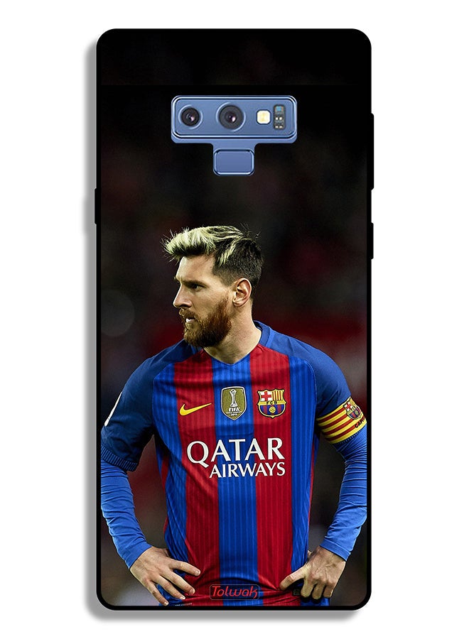 Tolwak Samsung Galaxy Note 9 Protective Case Cover Messi Barcelona - Image 2