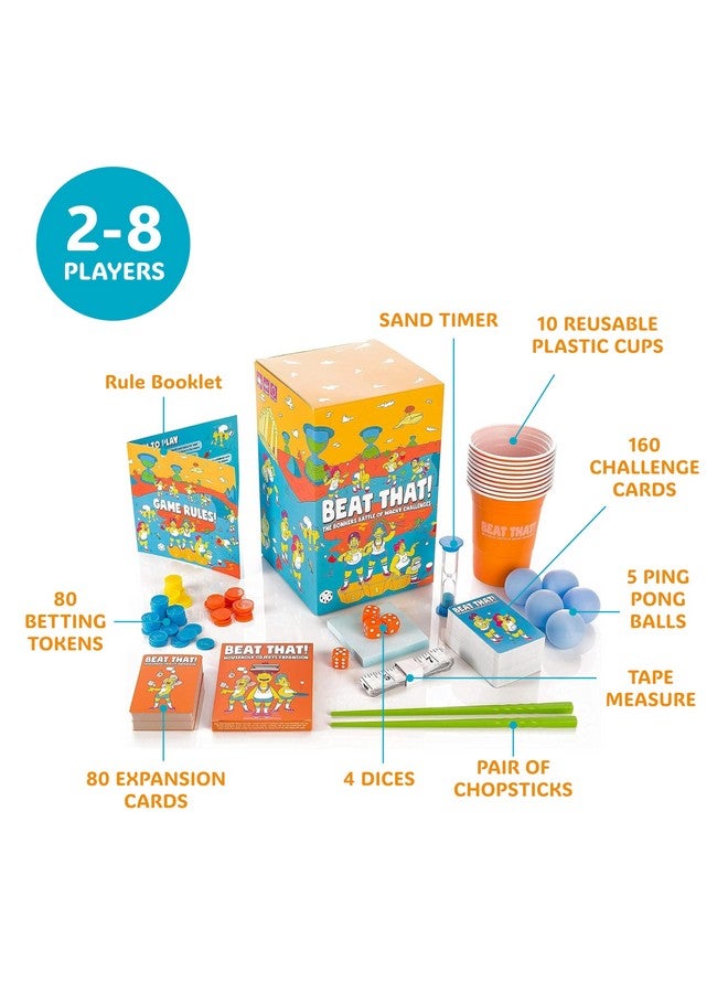 Gutter Games Beat That! Game and Household Objects Expansion Combo Pack [Family Party Game for Kids & Adults] - Image 3