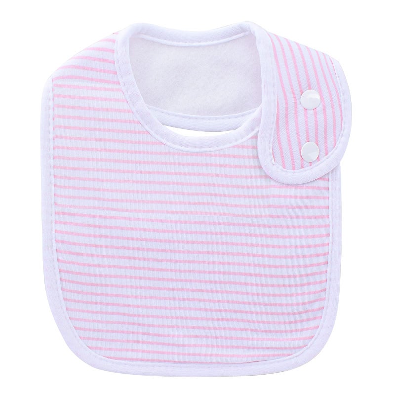 Hakochia Waterproof Baby Bibs Organic Cotton Soft Absorbent Baby Bandana Drool Bibs With Adjustable Snaps for Girls Teething and Drooling 3-36 Months - Image 5