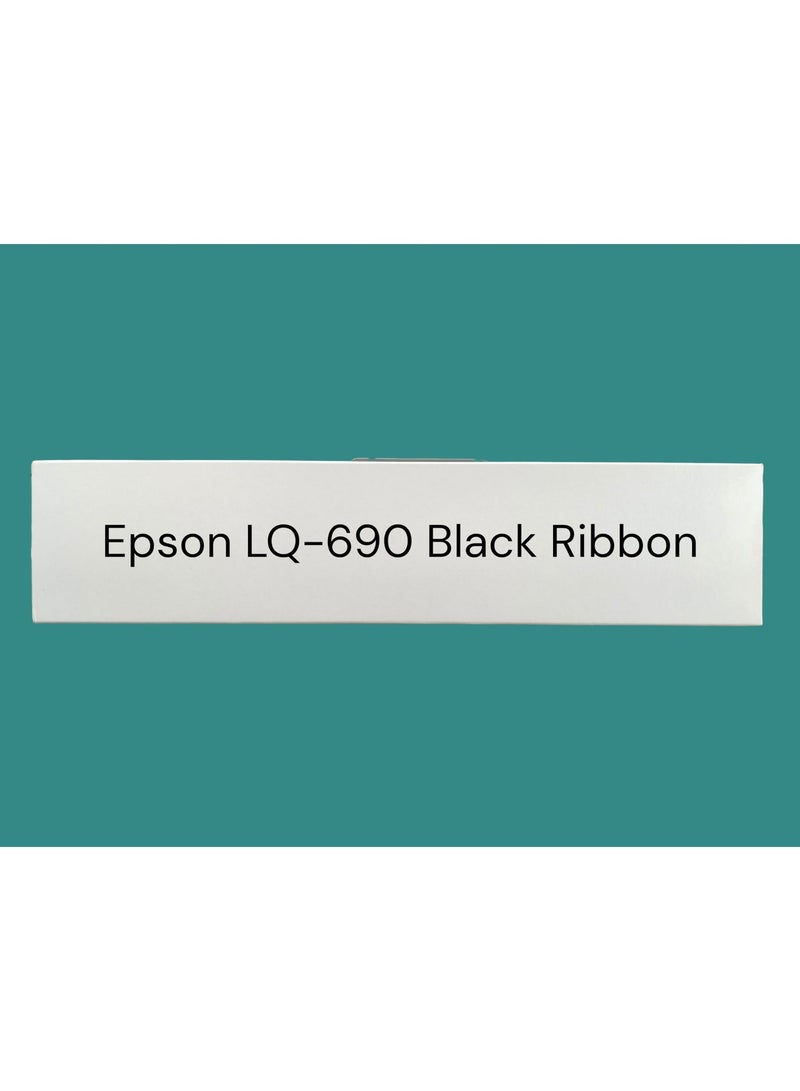 دعني خرطوشة شريط متوافقة مع طابعة LET MY LQ-690، مصممة خصيصًا لطابعات إبسون LQ-690 النقطية. - Image 2