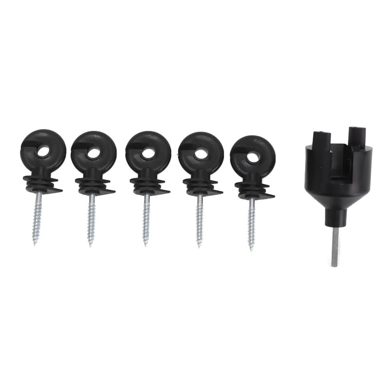 Galvanized Steel Electric Fence Insulator High Strength PP Screw For Animal Husbandry - Image 5