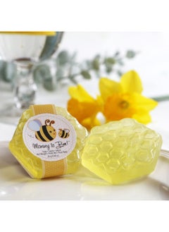 Kate Aspen Kate Aspen Sweet Honey & Fresh Flower Scented Honeycomb Soap, Mommy to Bee Baby Shower Favors, Pack of 4 Count  - Image 2