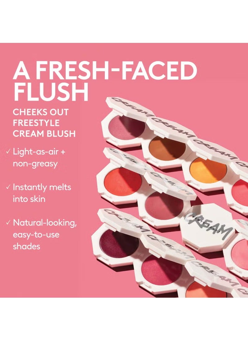 Fenty Beauty Cheeks Out Freestyle Cream Blush- Summertime Wine - Image 3