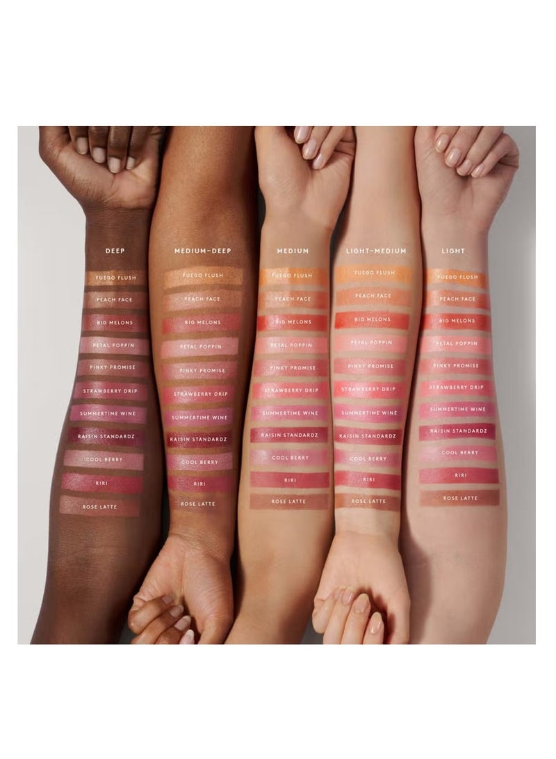 Fenty Beauty Cheeks Out Freestyle Cream Blush- Summertime Wine - Image 4