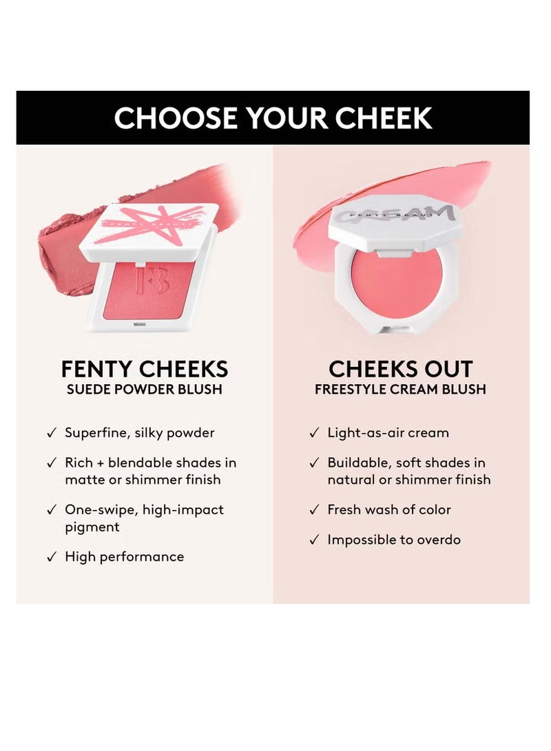 Fenty Beauty Cheeks Out Freestyle Cream Blush- Summertime Wine - Image 2