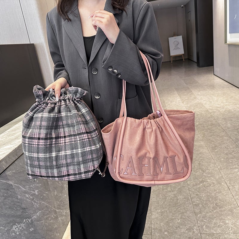 Women's Suede Tote Bag - Image 2