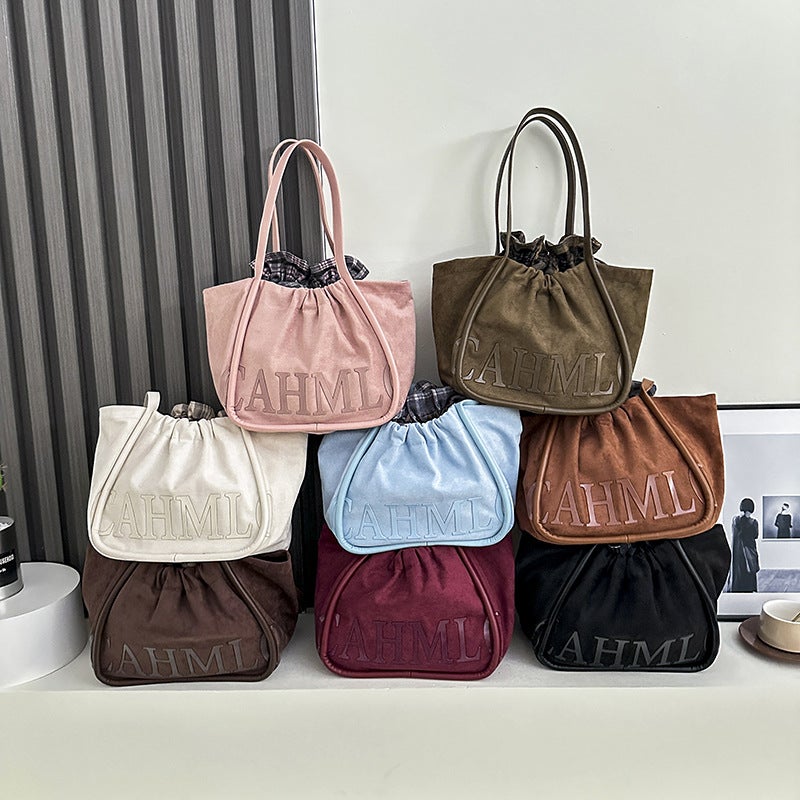 Women's Suede Tote Bag - Image 4