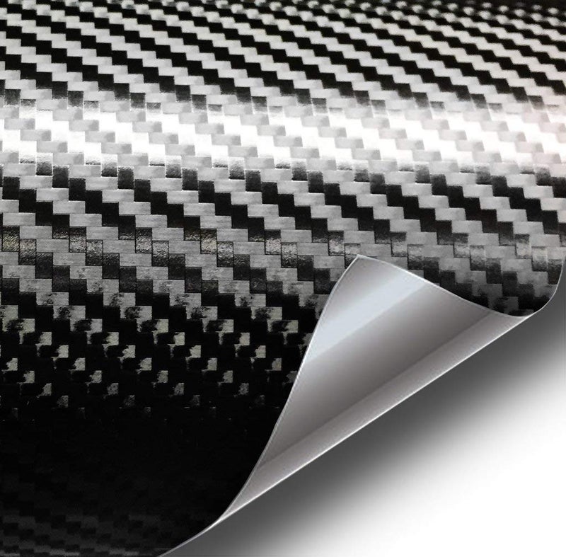 VViViD Premium Black Carbon Fiber Vinyl Wrap Film 149ft x 5ft
