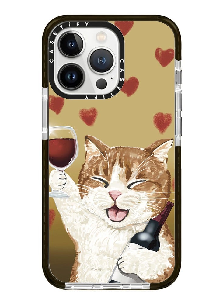 Casetify Case for iPhone 14 Pro Max Cute Cat Pattern Cover - Image 1