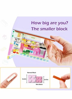 Y&D Girls Friends House Building Kit, Kitchen Kit 595Pcs Mini Blocks Dream Home Toys for Kids Ages 8-12  - Image 3
