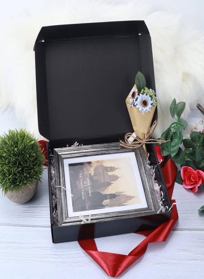 Rempry 11x8x2 Black Shipping Boxes Set of 20, Cardboard Corrugated Boxes Gift Boxes for Small Business, Literature Mailer - Image 3