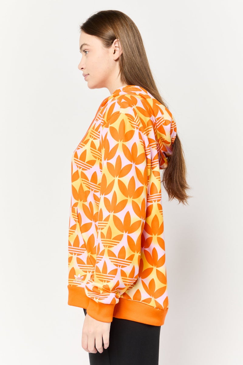 adidas Originals Women Sportswear Fit Long Sleeve Outdoor Sweatshirt, Multicolor  - Image 3