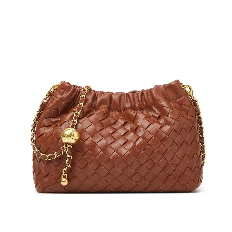ANNMUU Women's Chain Woven Shoulder Bag - Image 5
