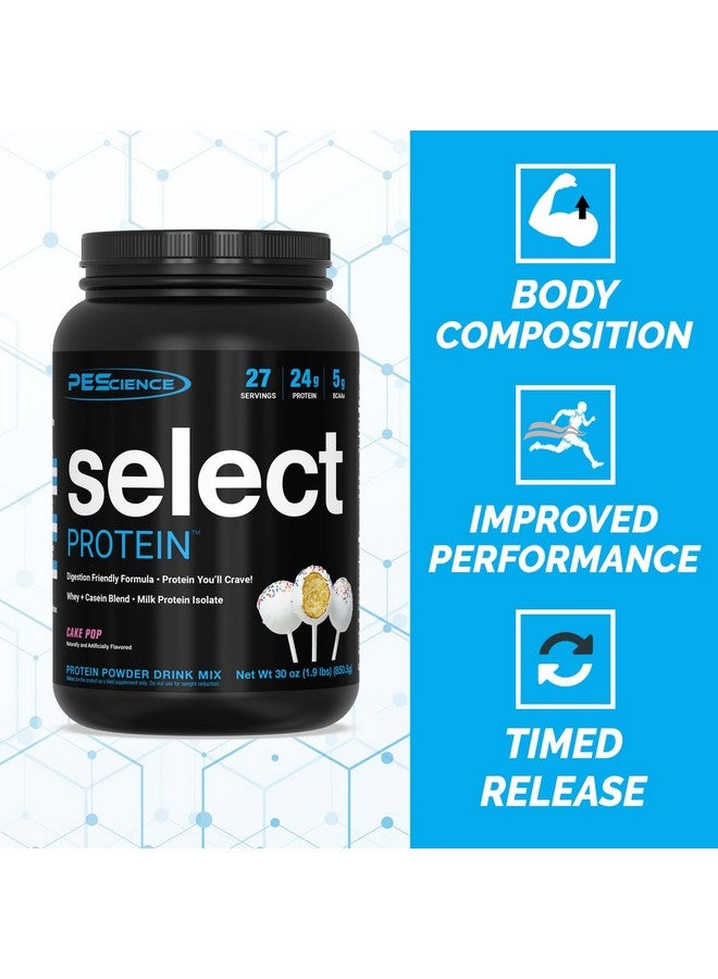 PEScience Select Low Carb Protein Powder, Cake Pop, 27 Serving, Whey and Casein Blend, Keto Friendly, Gluten Free, Best Tasting, Clean Isolate for Women and Men - Image 2