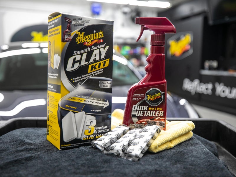 Meguiar's G191700 Smooth Surface Clay Kit, Safe and Easy Car Claying for Smooth as Glass Finish - Image 4