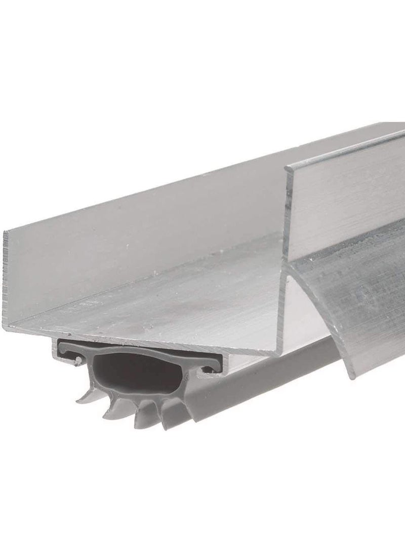 Frost King Frost King U37H Drip Cap Door Bottom 1-3/4-Inch by 36-Inch, Silver  - Image 1