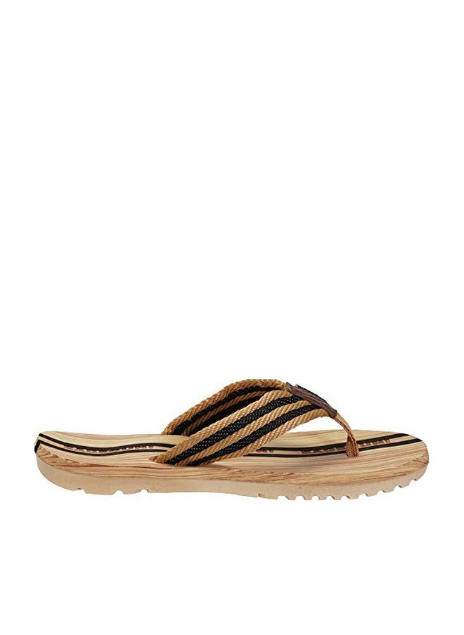Eagsouni Men's Women's Flip Flops Casual Comfort Thong Sandals Non-Slip Slippers for Beach Black - Image 1