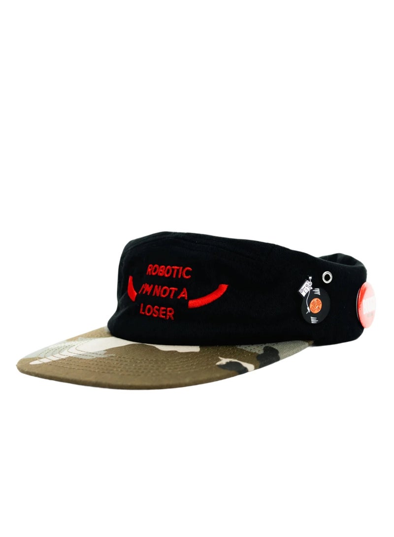 ROBOTIC Not A Loser Camo (Black) Cap - Image 1