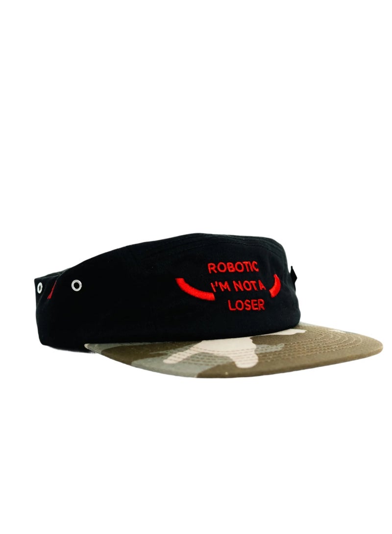 ROBOTIC Not A Loser Camo (Black) Cap - Image 2