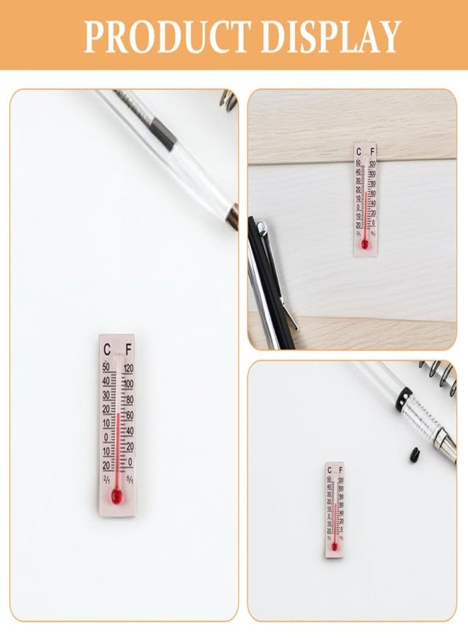 ifundom 10pcs Scale Miniature Analog Thermometers Realistic Dollhouse Accessories for Home Decor and Measurement Miniature Scenes - Image 4