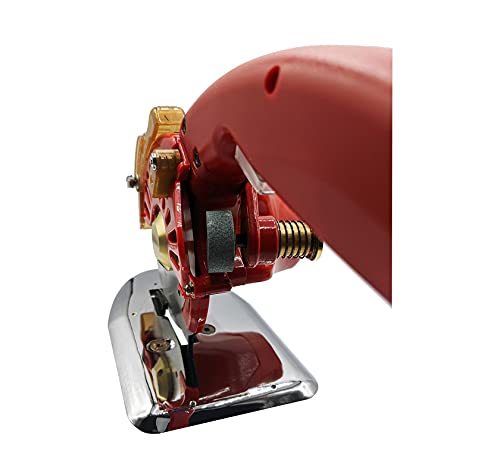 Hercules HRK-100 5-Speed Electric Rotary Cutter for Cloth, Leather, Natural and Synthetic Fabrics – 4 Inch Single & Multi-Layer Round Knife Cutting Machine - Image 4