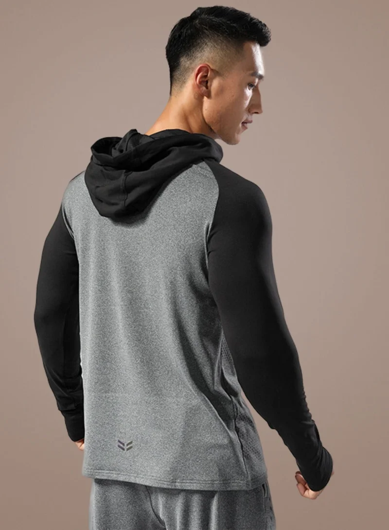 ثوجفيت هوديي الحافة الديناميكية للرجال - رمادي