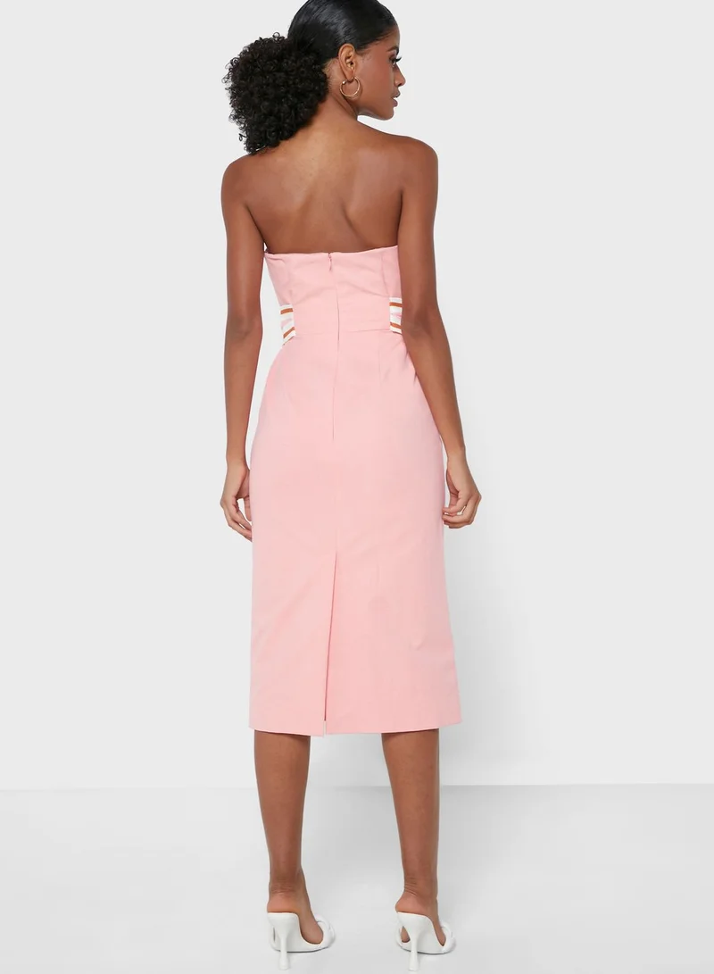 Finders Keepers Cut Out Bandeau Dress