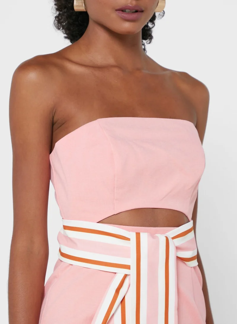 Finders Keepers Cut Out Bandeau Dress