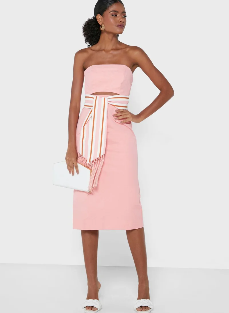 Finders Keepers Cut Out Bandeau Dress