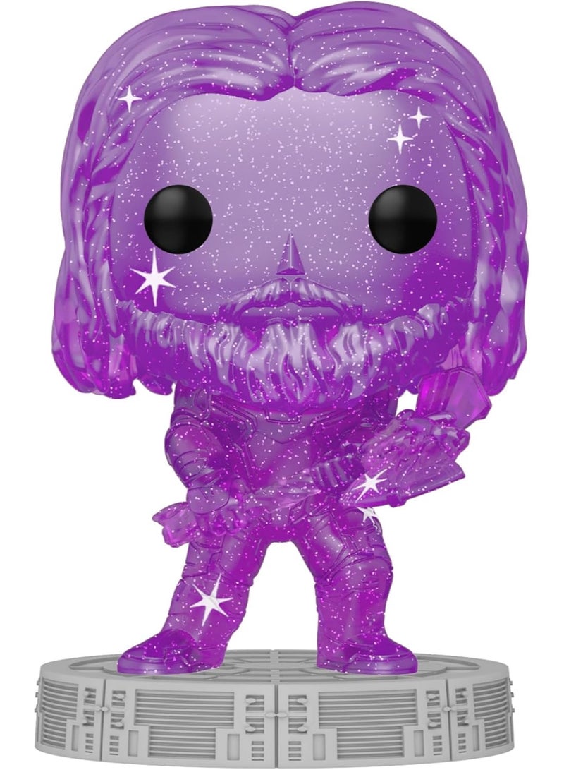 Funko Pop! Art Series: Marvel Avengers- Infinity Saga - Thor - Purple - Collectable Vinyl Figure - Gift Idea - Toys for Kids & Adults - Anime Fans - Image 2