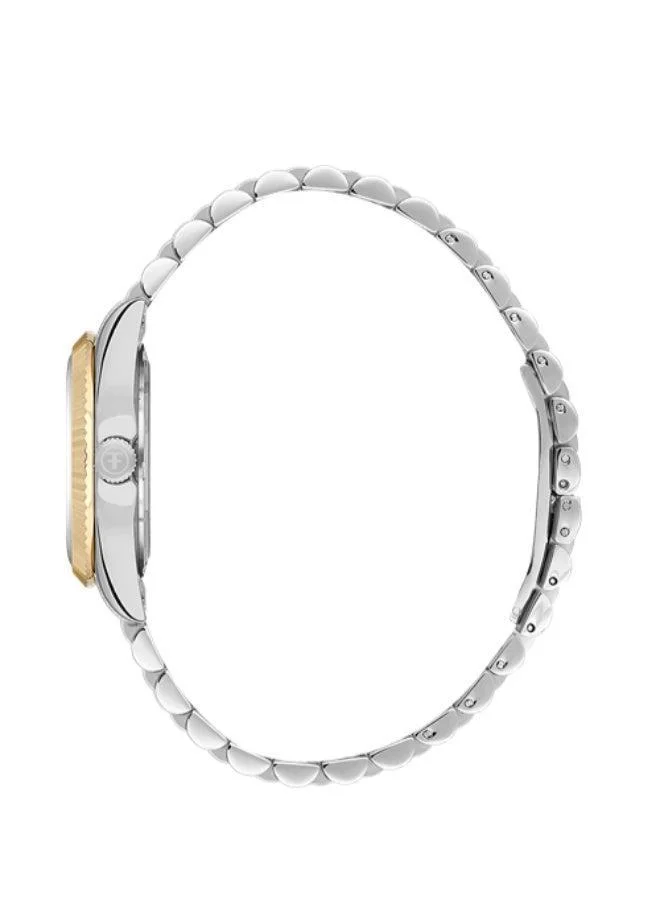 Freelook Paris Freelook - Jolie Women's Watch | Steel Case | Stainless Steel Band | Silver & Round Dial | Analog | Quartz | Mineral Glass | Premium Luxury Watch | Ideal Gift | Water Resistant 30 Meters