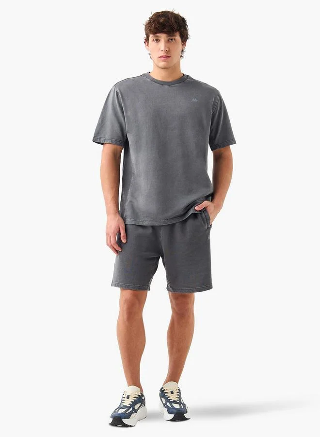 كابا شورت كابا بنسيج بارز مع رباط وجيوب