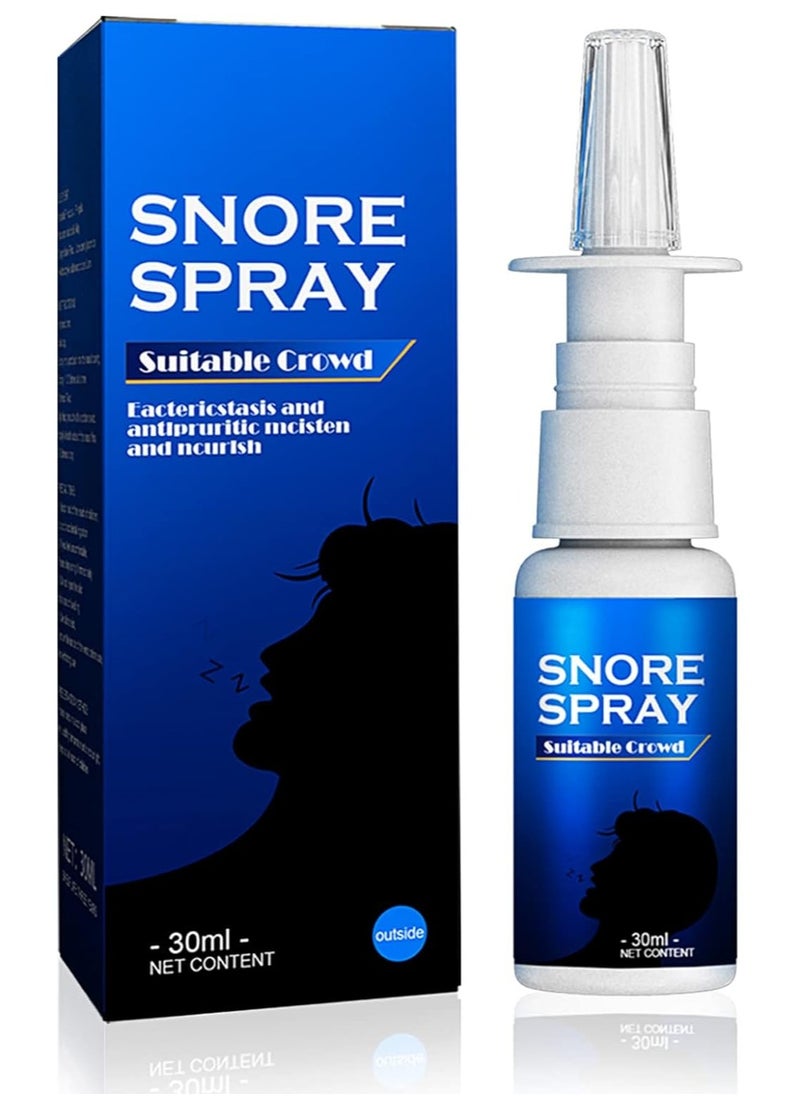 SOUTH MOON South Moon 30ml Snore Spray Herbal Ingredients Reduce Snoring Improve Nasal Congestion Relieve Rhinitis  - Image 1
