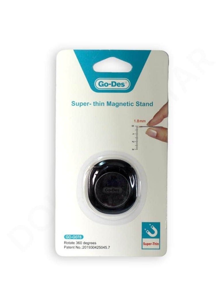 Go-Des GD-G078 Super-Thin Magnetic Stand – Ultra-Slim, Strong & Portable Holder for Smartphones - Image 3