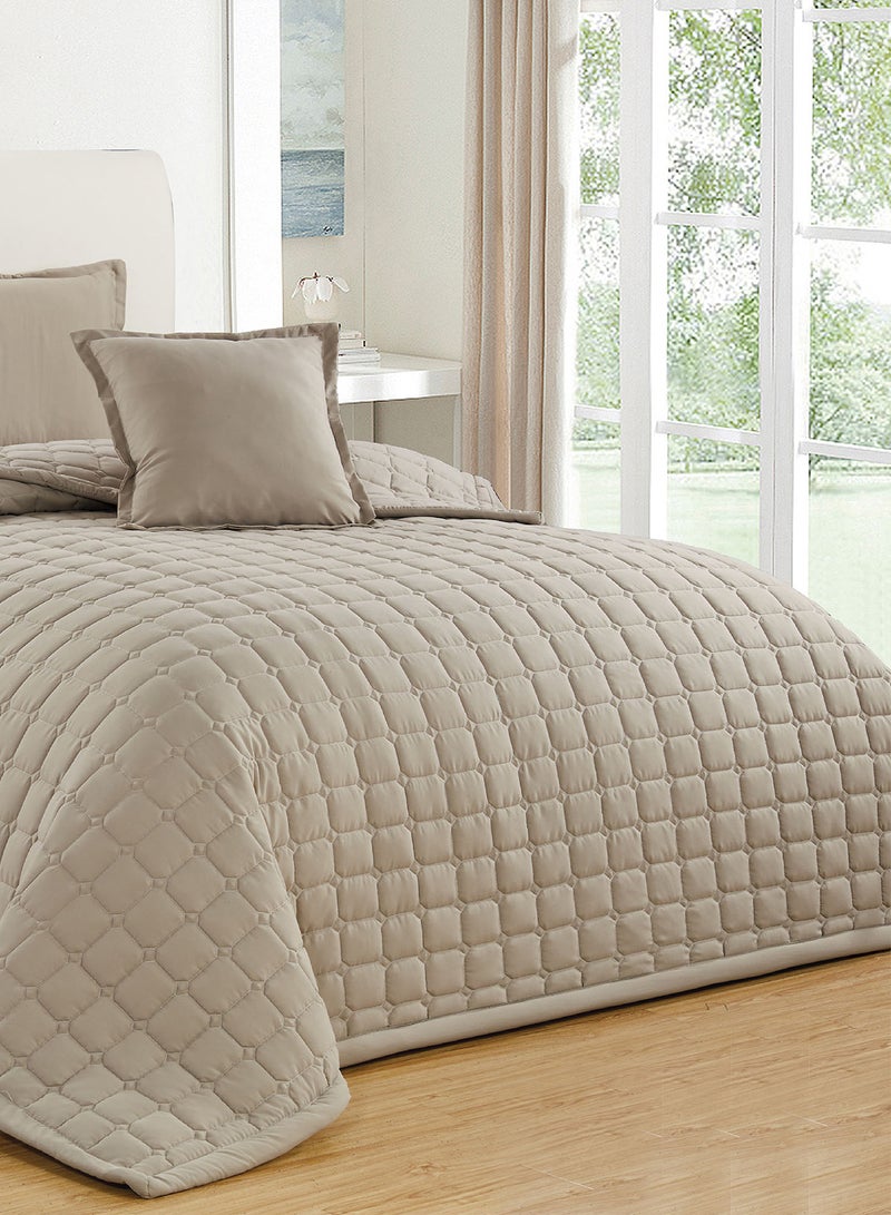 Sleep night Compressed Colored Comforter Set Duble Size 6 Pieces 1 comforter + 1 bed sheet + 2 Pillowcase + 2 cushion case  - Image 2