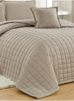 Sleep night Compressed Colored Comforter Set Duble Size 6 Pieces 1 comforter + 1 bed sheet + 2 Pillowcase + 2 cushion case  - Image 4