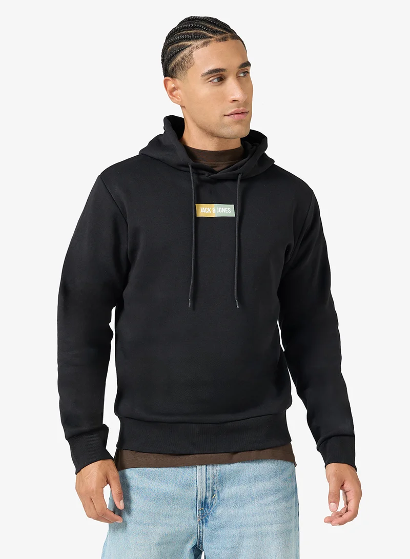 JACK & JONES  2 Pack Of Graphic Pullover Hoodie for Men | Best Price UAE