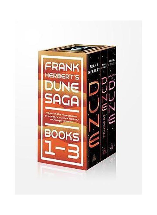 Frank Herbert's Dune Saga 3-Book Boxed Set: Dune, Dune Messiah, and Children of Dune