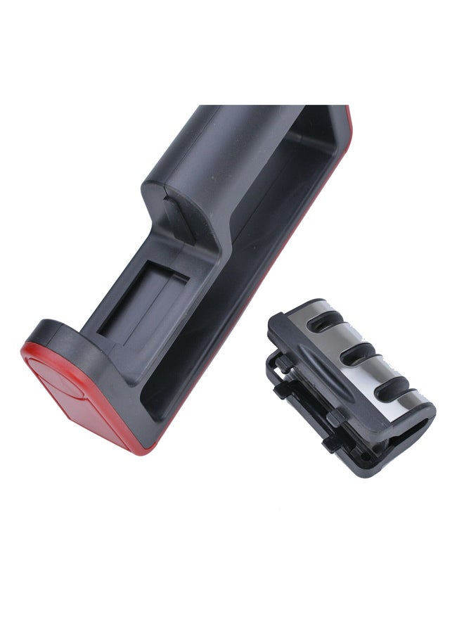 3-Stage Knife Sharpener Black/Silver/Red - Image 5