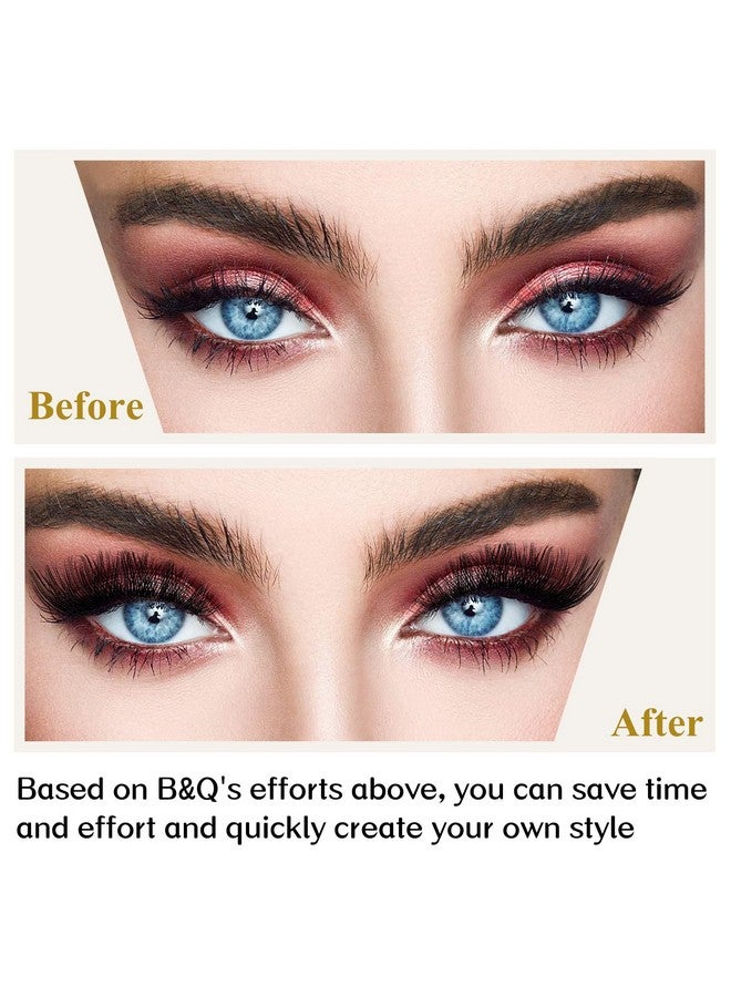 Lash Clusters B02 Diy Eyelash 72 Cluster Lashes C D Curl B&Q Lash Mega Volume Individual Lashes Eyelash Clusters Wispy Lashes Cluster Diy At Home (Nmd816Mix)