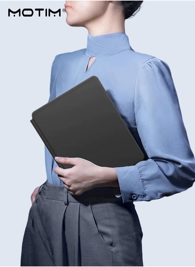 Magic Keyboard Case for iPad Pro 13 inch(2024) with Magnetic Back Cover, Easy-Set Floating Cantilever Stand, Smart Trackpad, Precision Multi-Touch Trackpad Backlit Keyboard Case