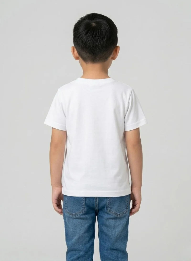بيبي كلو Unisex  Wild One printed Casual T-Shirt