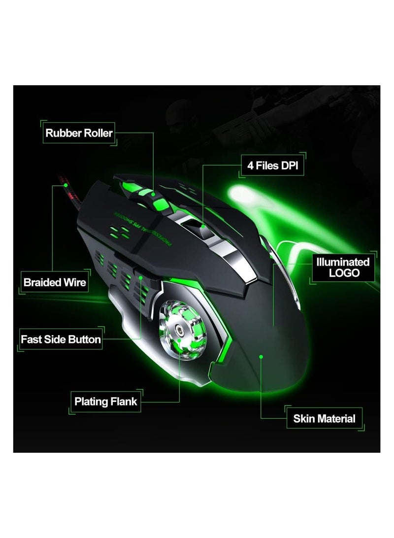 Professional RGB Gaming Mouse with Multi-Color Lighting and High Precision for Gamers  - Image 3