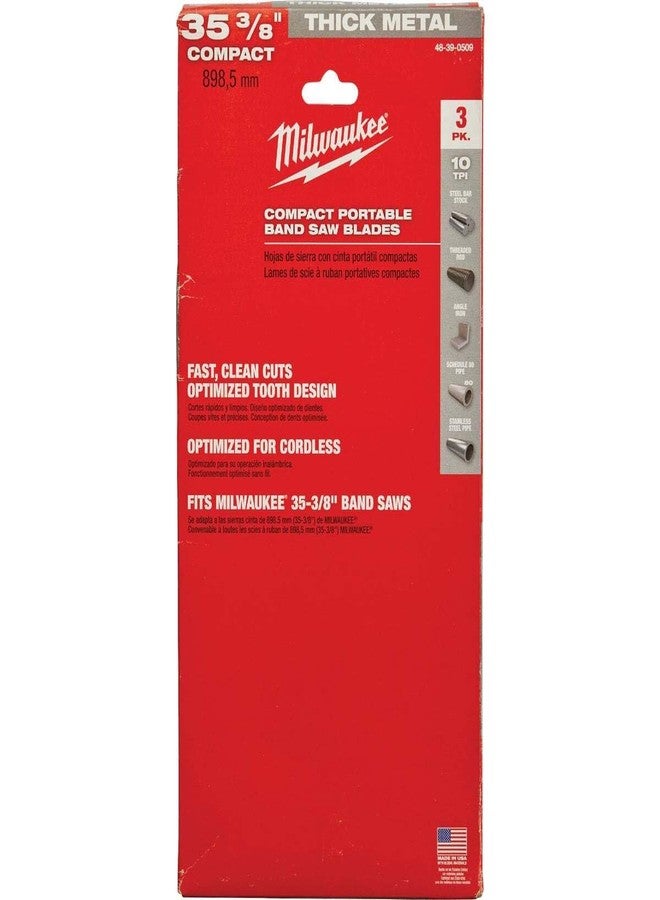 ميلواكي شفرة منشار شريطي مضغوطة من ميلووكي 48-39-0509 - 10 أسنان - Image 5