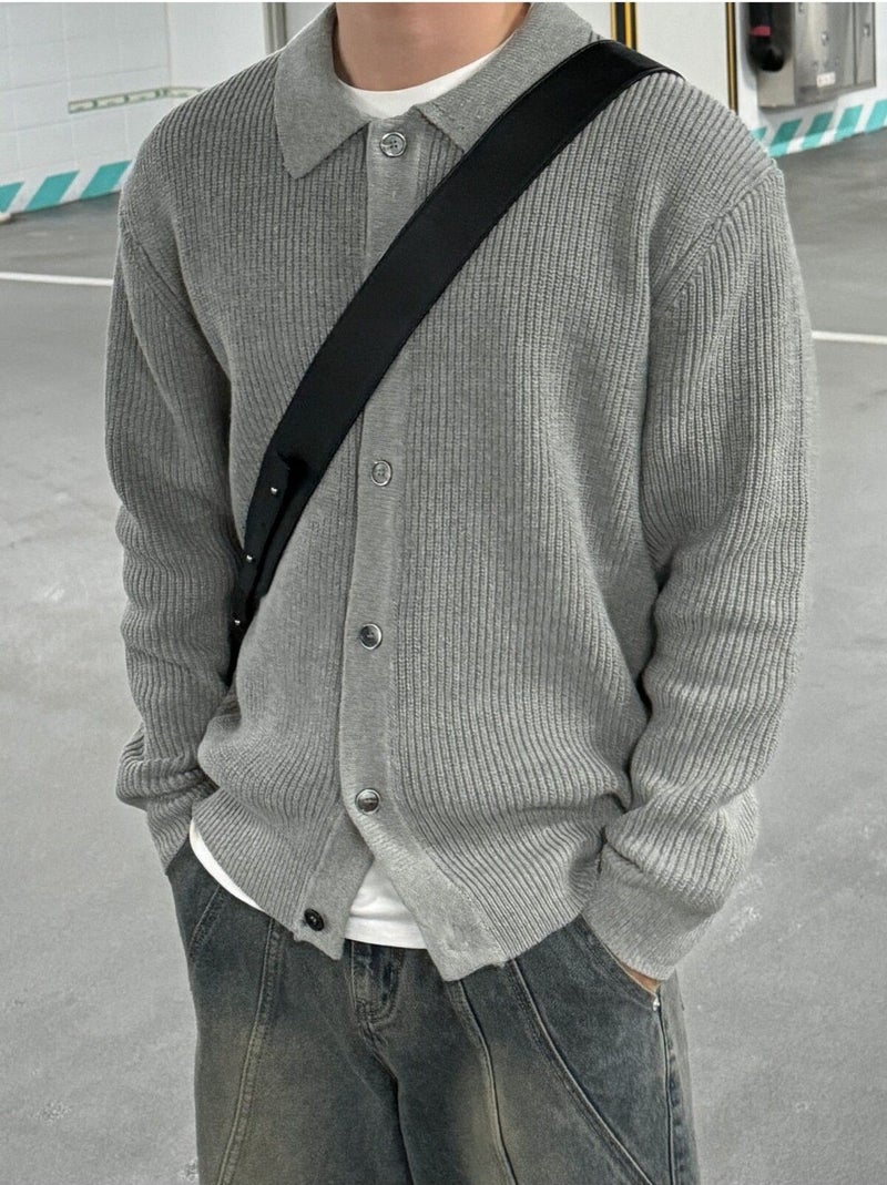 Cool Tarz Cool Style Button Detailed Regular Fit Cardigan  - Image 1
